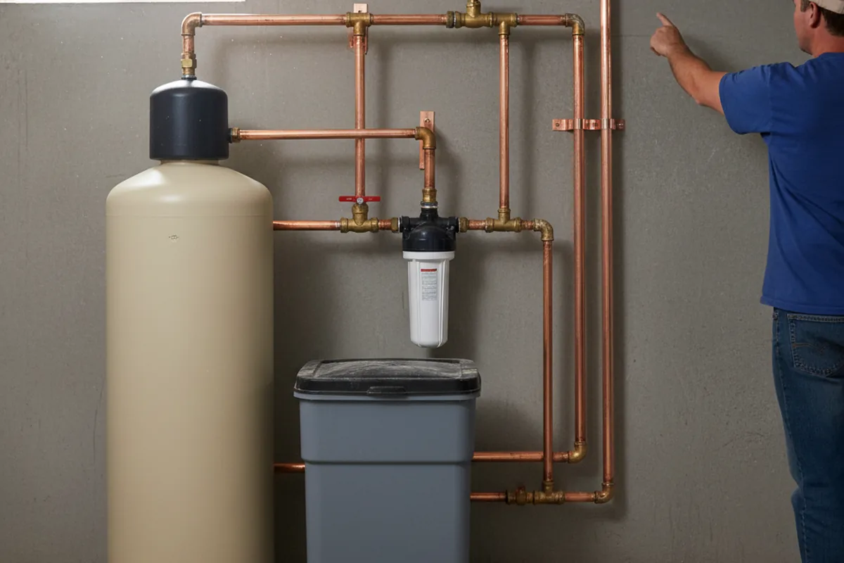 Whole-house water treatment system installed in Barney